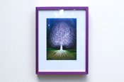 Tree Framed Without A Mat